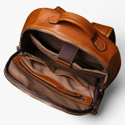 Sac à Dos Luxe En Cuir Pour Laptop 16 Pouces – Élégant, Spacieux et Confortable Pour Travail et Voyage Backpack Women Electro Paris