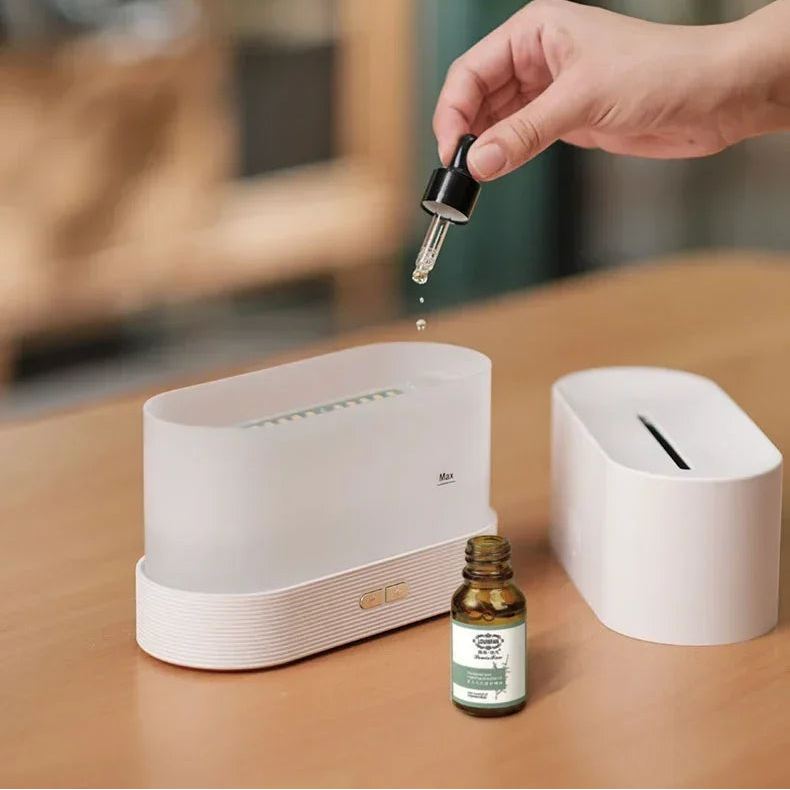 Diffuseur D’Arômes À Effet De Flamme Pour Ambiances Apaisantes Et Intérieurs Modernes Humifier Electro Paris