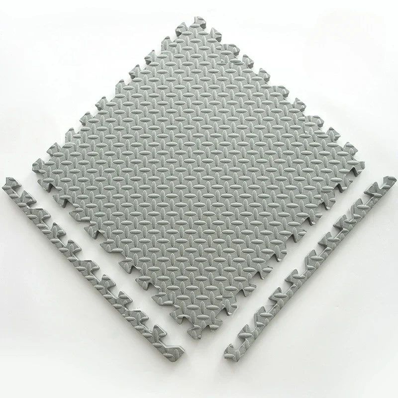 Tapis de Puzzle pour Enfants – Tapis de Jeu Sécurisé et Amusant pour Premières Activités Play Mats Electro Paris 12 Pièce gris