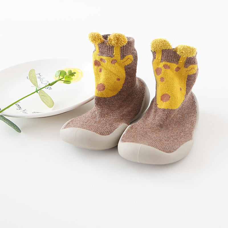 Chaussures De Bébé Orthopédiques En Cuir Souple Pour Un Développement Naturel Et Confort Optimal Baby & Children Electro Paris Girafe 6-12 mois