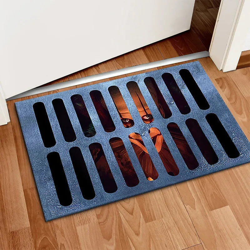 Paillasson – Effrayant et Parfait pour Halloween Halloween Doormat Electro Paris