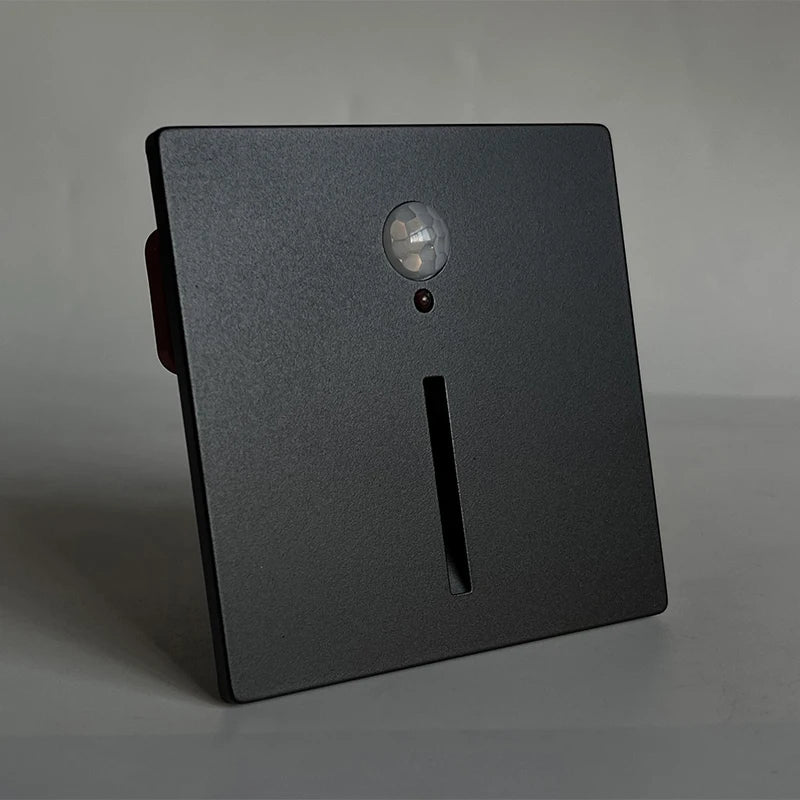 Applique Murale Avec Capteur De Mouvement Pour Éclairage De Escalier Et Ambiance Nocturne Wall Light Fixtures Electro Paris Noir B