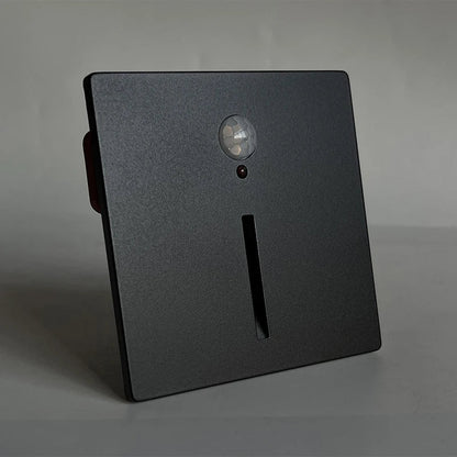 Applique Murale Avec Capteur De Mouvement Pour Éclairage De Escalier Et Ambiance Nocturne Wall Light Fixtures Electro Paris Noir B