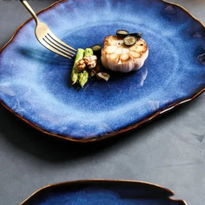 Set de 4 plaque pour des repas élégants et créatifs Plate set Electro Paris