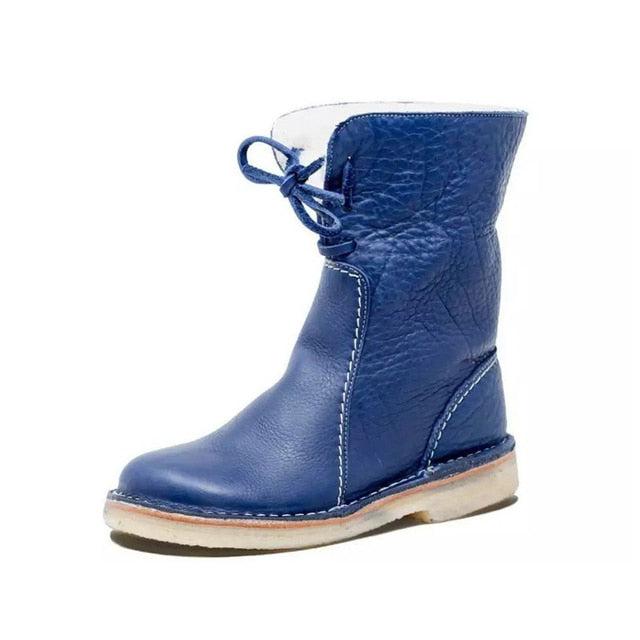 Bottes Imperméables Confortables Pour Un Style Polyvalent Et Une Protection Quotidienne Women Boots Electro Paris Bleu 35