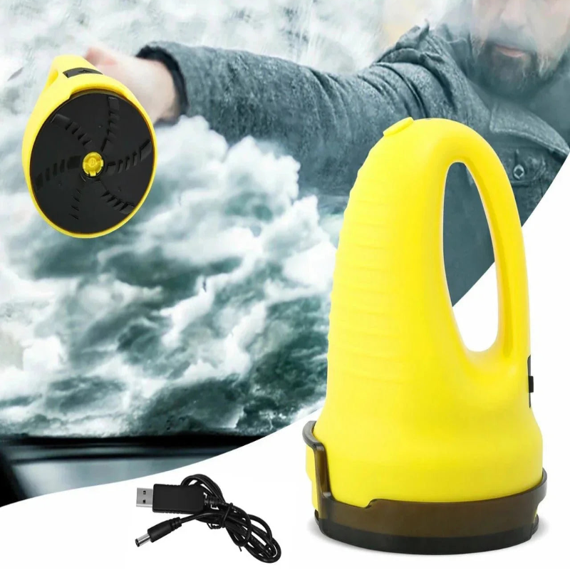 Grattoir À Glace Électrique Chauffant Pour Voiture Rechargeable USB Pour Pare-Brise Et Vitres Ice scraper Electro Paris