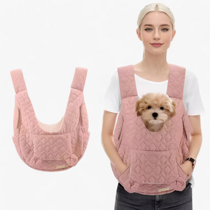Sac de Transport pour Animaux Extra Spacieux – Voyage Confortable et Sécurisé pour Vos Compagnons Pets & Supplies Electro Paris Rose M