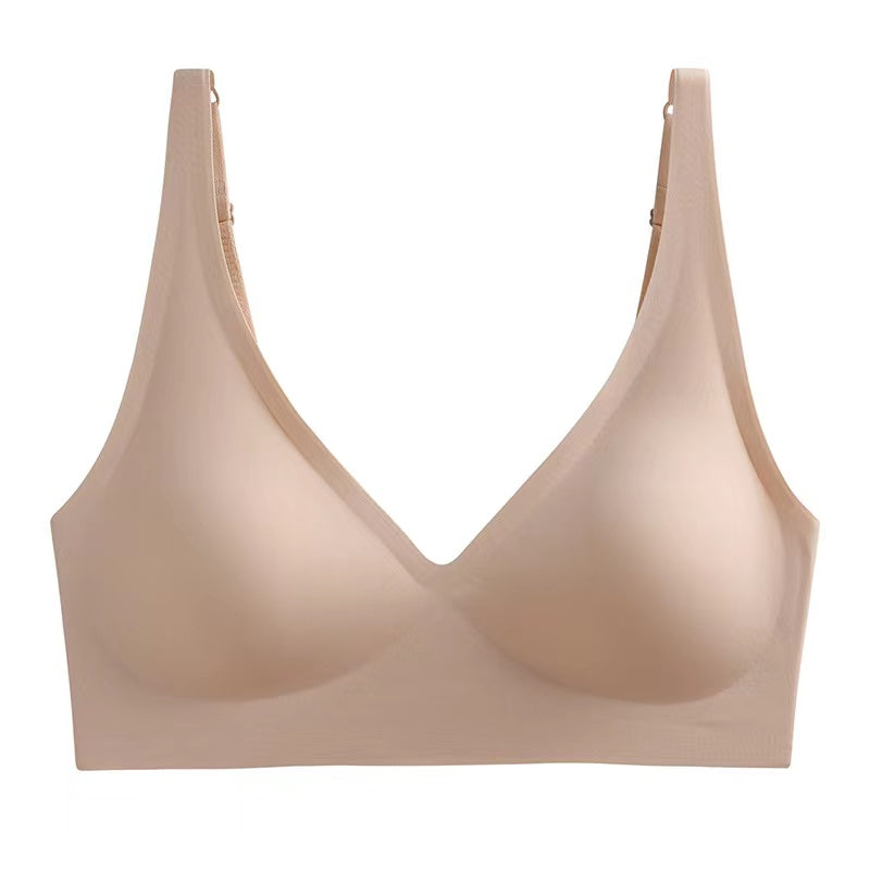 Soutien-Gorge Confort Sans Couture En Tissu Doux Pour Un Maintien Naturel Et Léger Undergarment Electro Paris Beige S