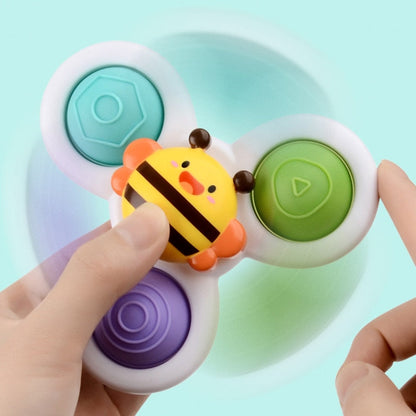 Jouet Tournant À Ventouse Pour Bébé Avec Cloches Et Formes D’Animaux – Lot De 3 Toys & Games Electro Paris