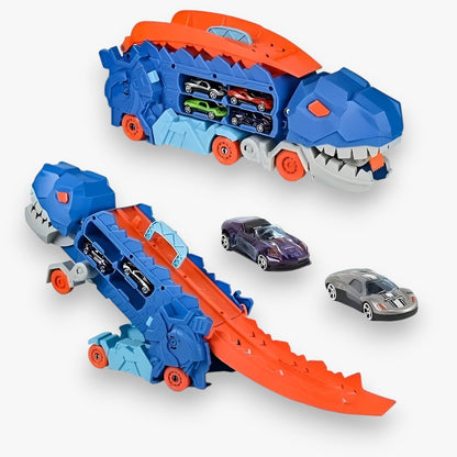 Camion Jouet Transformable En Monde De Dinosaure Avec Piste Pliable Pour Enfants Aventuriers Toys Electro Paris