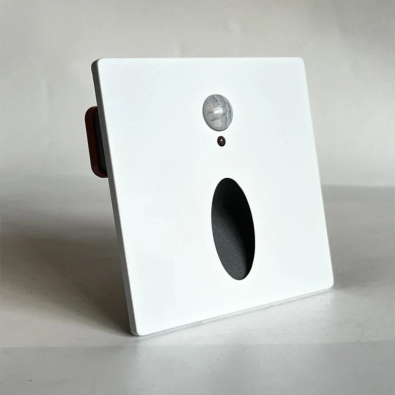 Applique Murale Avec Capteur De Mouvement Pour Éclairage De Escalier Et Ambiance Nocturne Wall Light Fixtures Electro Paris Argent B