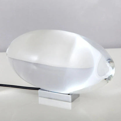 Lampe De Table Cristal Avec Éclat Coucher De Soleil Pour Ambiance Lumineuse Apaisante Table Lamps Electro Paris