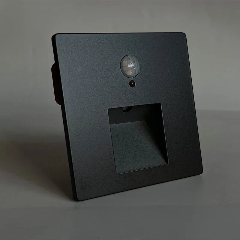 Applique Murale Avec Capteur De Mouvement Pour Éclairage De Escalier Et Ambiance Nocturne Wall Light Fixtures Electro Paris Noir C