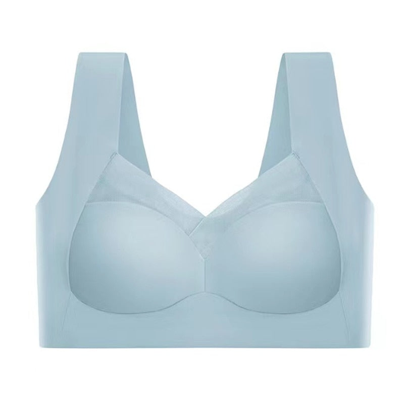Soutien-Gorge Confort Sans Couture Pour Un Maintien Naturel Et Léger Undergarment Electro Paris Bleu S