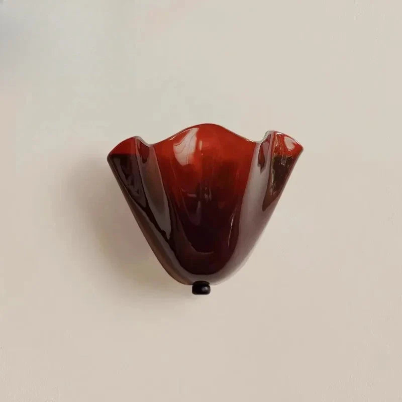 Applique Murale En Forme De Coquillage Moderne – Éclairage Mural Décoratif Élégant Pour Chambres Et Salons Lighting Electro Paris Rouge