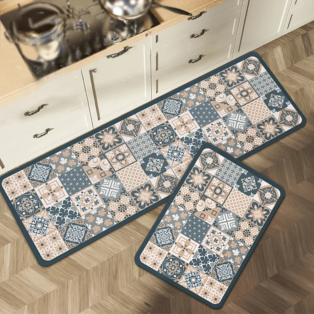 Tapis De Cuisine Antidérapant Premium Élégance Confort Et Sécurité Au Quotidien Black Friday Deal Rugs Electro Paris 21 40x60cm und 40x120cm