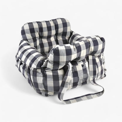 Lit Confortable Pour Chien Avec Sécurité Optimale Et Facile À Installer Dans La Voiture Pets accessories Electro Paris Noir M(46x42x34)