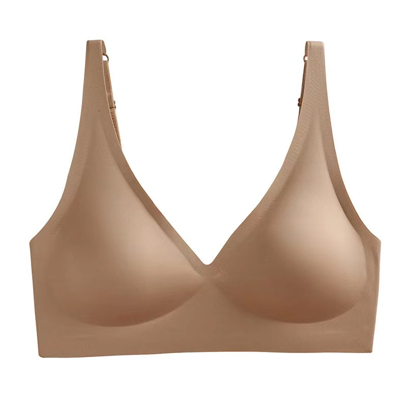 Soutien-Gorge Confort Sans Couture En Tissu Doux Pour Un Maintien Naturel Et Léger Undergarment Electro Paris Marron S