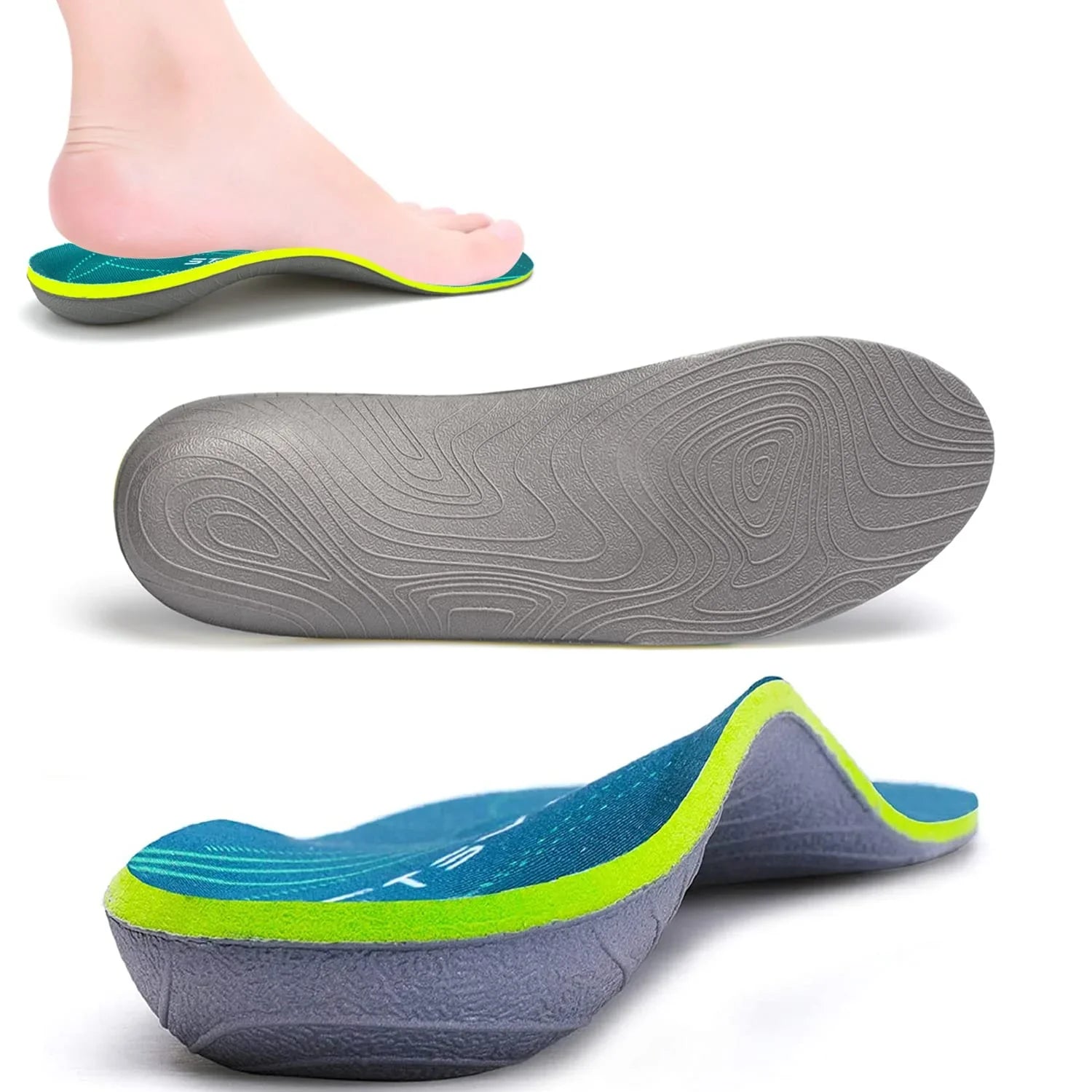 Semelles Orthopédiques Pour Fasciite Plantaire Avec Soutien De La Voûte Plantaire Et Confort Quotidien Feet sole Electro Paris