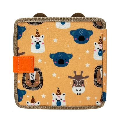 Livre Sensoriel Bébé – Livre d’Éveil en Feutre Animaux pour Apprentissage Précoce Luminaires Electro Paris