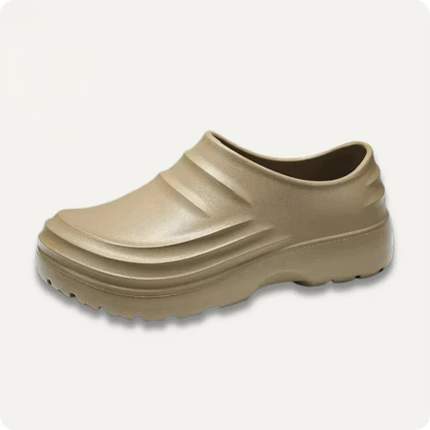 Sabots Légers en EVA pour Femme – Chaussures à Enfiler Imperméables pour un Confort Quotidien Sabots Electro Paris Beige 36