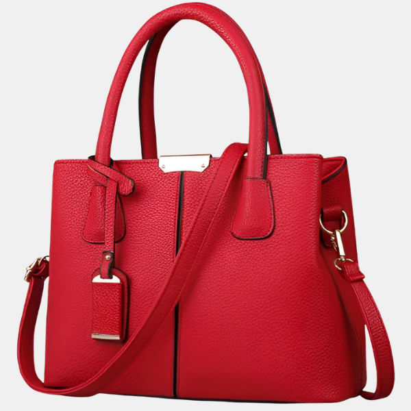Sac Bandoulière Femme – Cuir Chic et Élégant Electro Paris Rouge vin