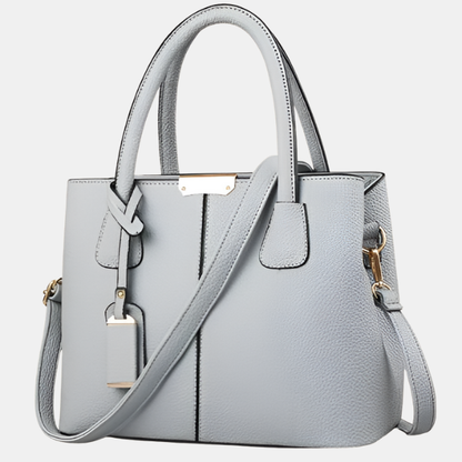 Sac Bandoulière Femme – Cuir Chic et Élégant Electro Paris Gris clair