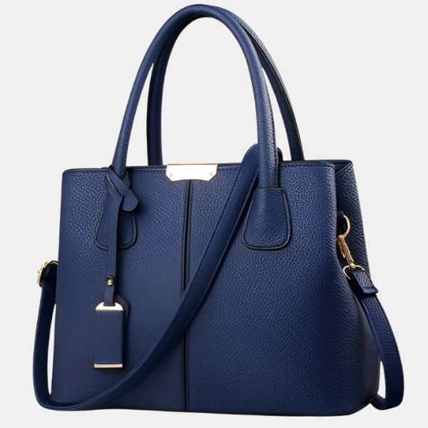 Sac Bandoulière Femme – Cuir Chic et Élégant Electro Paris Bleu foncé