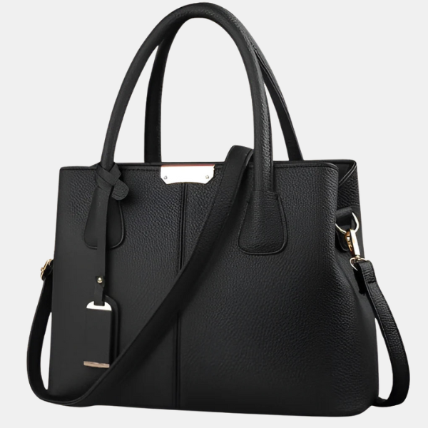 Sac Bandoulière Femme – Cuir Chic et Élégant Electro Paris Noir