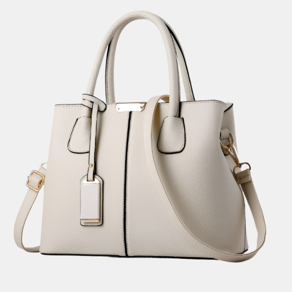 Sac Bandoulière Femme – Cuir Chic et Élégant Electro Paris Beige