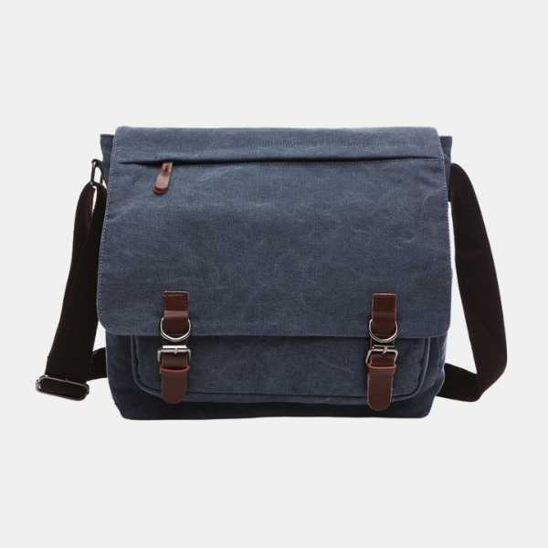 Sac Bandoulière Homme – Robuste et Polyvalent New Electro Paris Bleu clair Moyen
