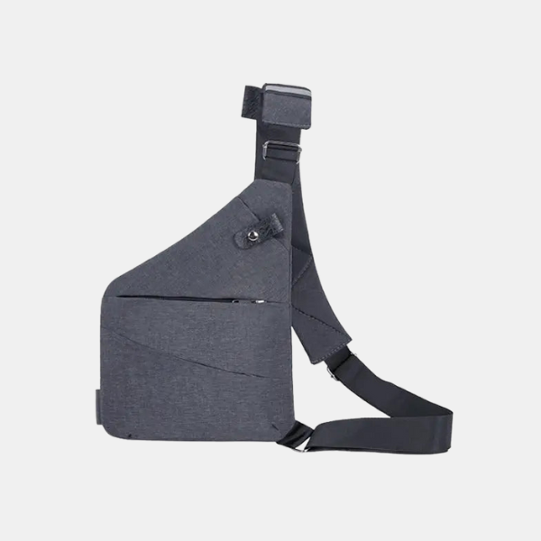 Sac à Bandoulière Antivol pour Voyage – Sac à Dos Sling avec Port de Charge USB Sacs à main et sacs à épaule Electro Paris Gris Droitier