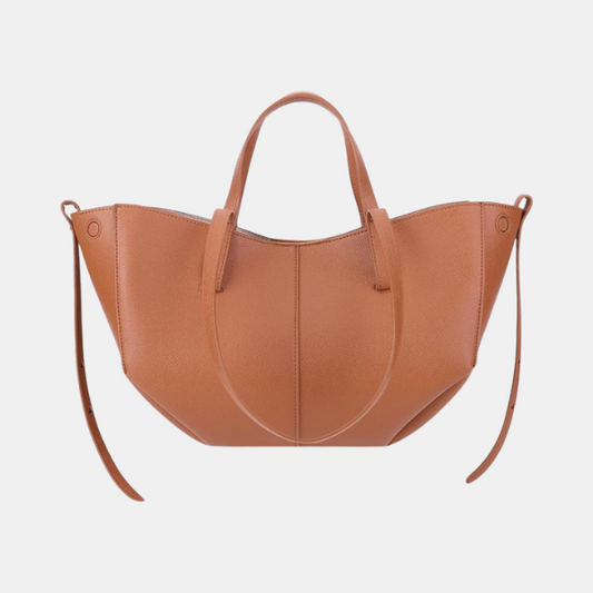 Sac à Main Chic en Cuir PU pour Femme – Sac à Bandoulière Polyvalent pour Usage Quotidien Sacs à main Electro Paris Marron