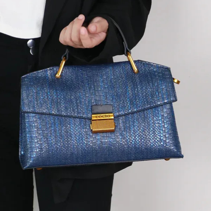 Sac Végan Haut de Gamme Effet Serpent Electro Paris