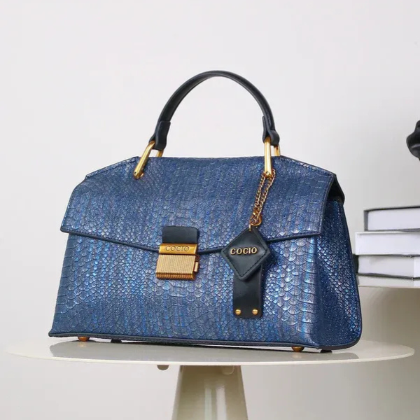 Sac Végan Haut de Gamme Effet Serpent Electro Paris