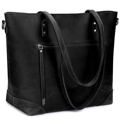 Sac Vintage en Cuir Synthétique pour Femme Bags Electro Paris Noir