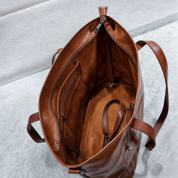 Sac Vintage en Cuir Synthétique pour Femme Bags Electro Paris