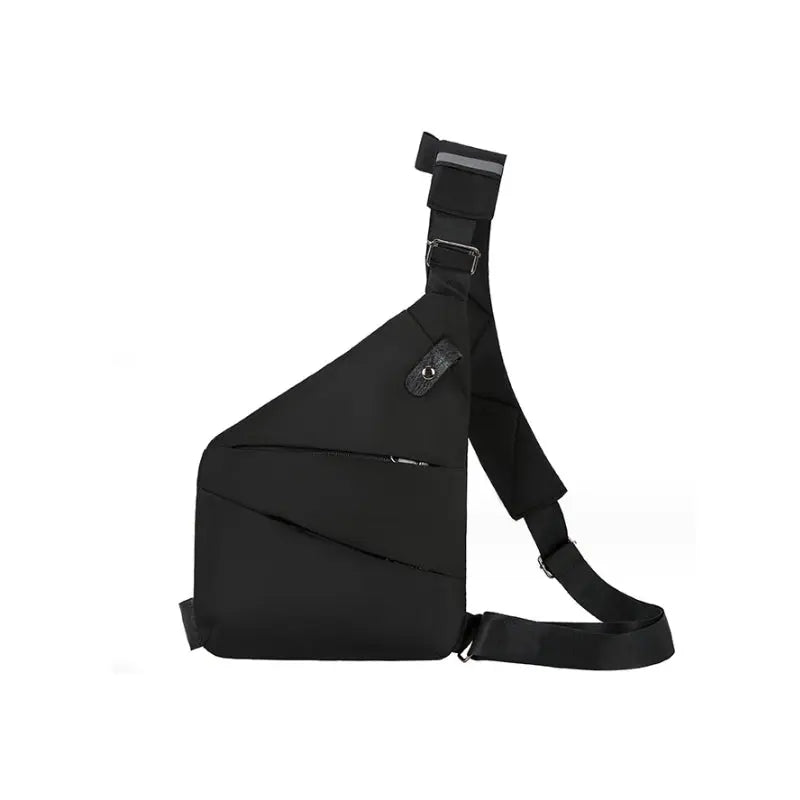 Sac à Bandoulière Antivol pour Voyage – Sac à Dos Sling avec Port de Charge USB Sacs à main et sacs à épaule Electro Paris Noir Droitier