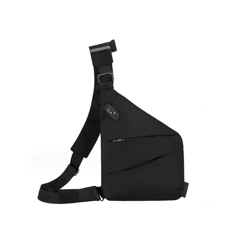 Sac à Bandoulière Antivol pour Voyage – Sac à Dos Sling avec Port de Charge USB Sacs à main et sacs à épaule Electro Paris Noir Gaucher