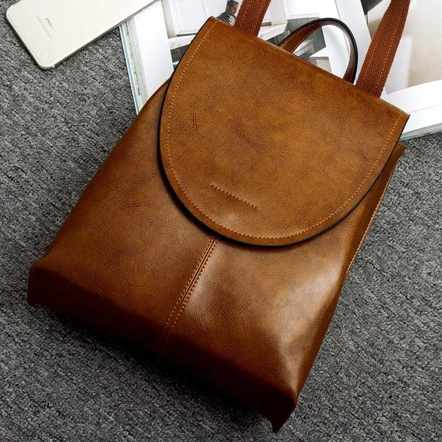 Sac à Dos Convertible en Cuir PU pour Femme – Sac à Bandoulière Élégant pour le Voyage Sacs à dos Electro Paris