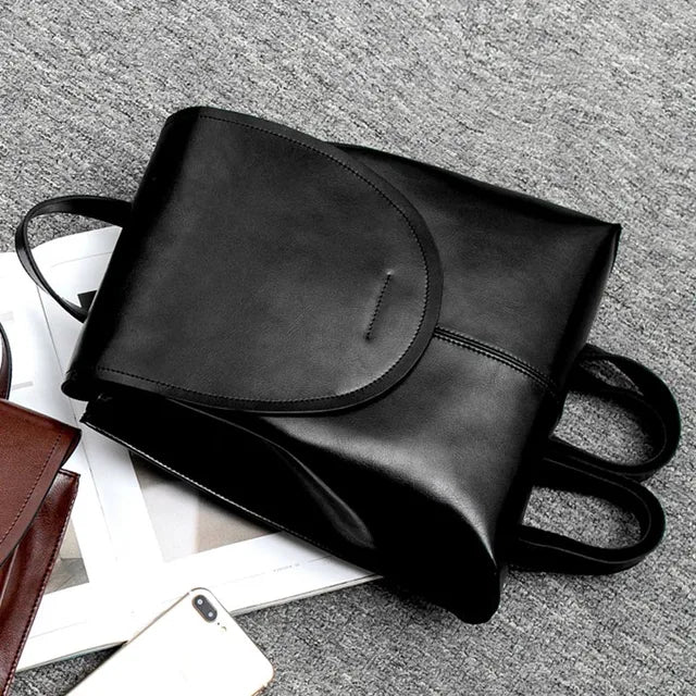 Sac à Dos Convertible en Cuir PU pour Femme – Sac à Bandoulière Élégant pour le Voyage Sacs à dos Electro Paris