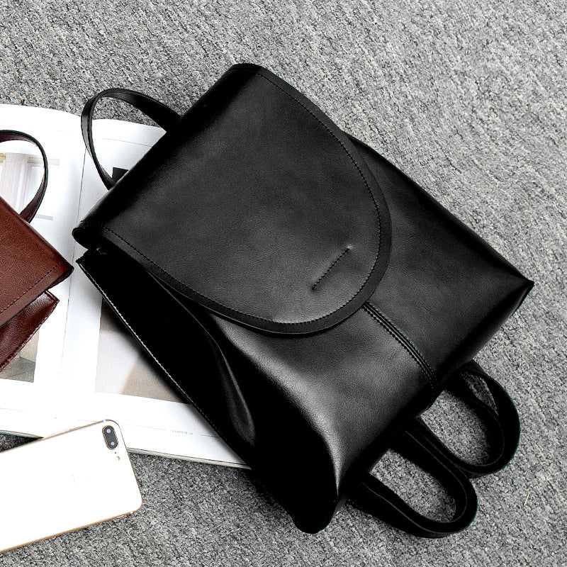 Sac à Dos Convertible en Cuir PU pour Femme – Sac à Bandoulière Élégant pour le Voyage Sacs à dos Electro Paris Noir