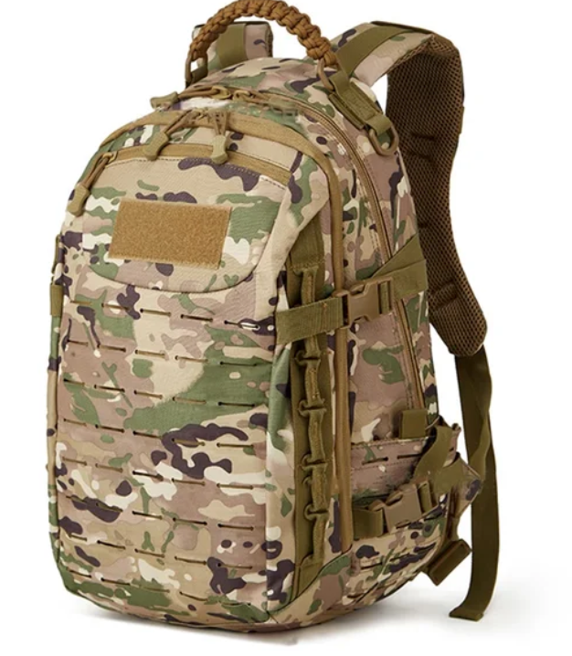 Sac à Dos Militaire Tactique 30L – Sac d'Assaut MOLLE pour Extérieur & Randonnée Sacs à dos Electro Paris Camouflage