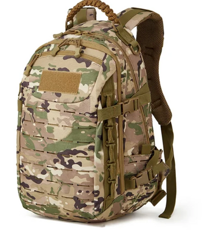 Sac à Dos Militaire Tactique 30L – Sac d'Assaut MOLLE pour Extérieur & Randonnée Sacs à dos Electro Paris Camouflage