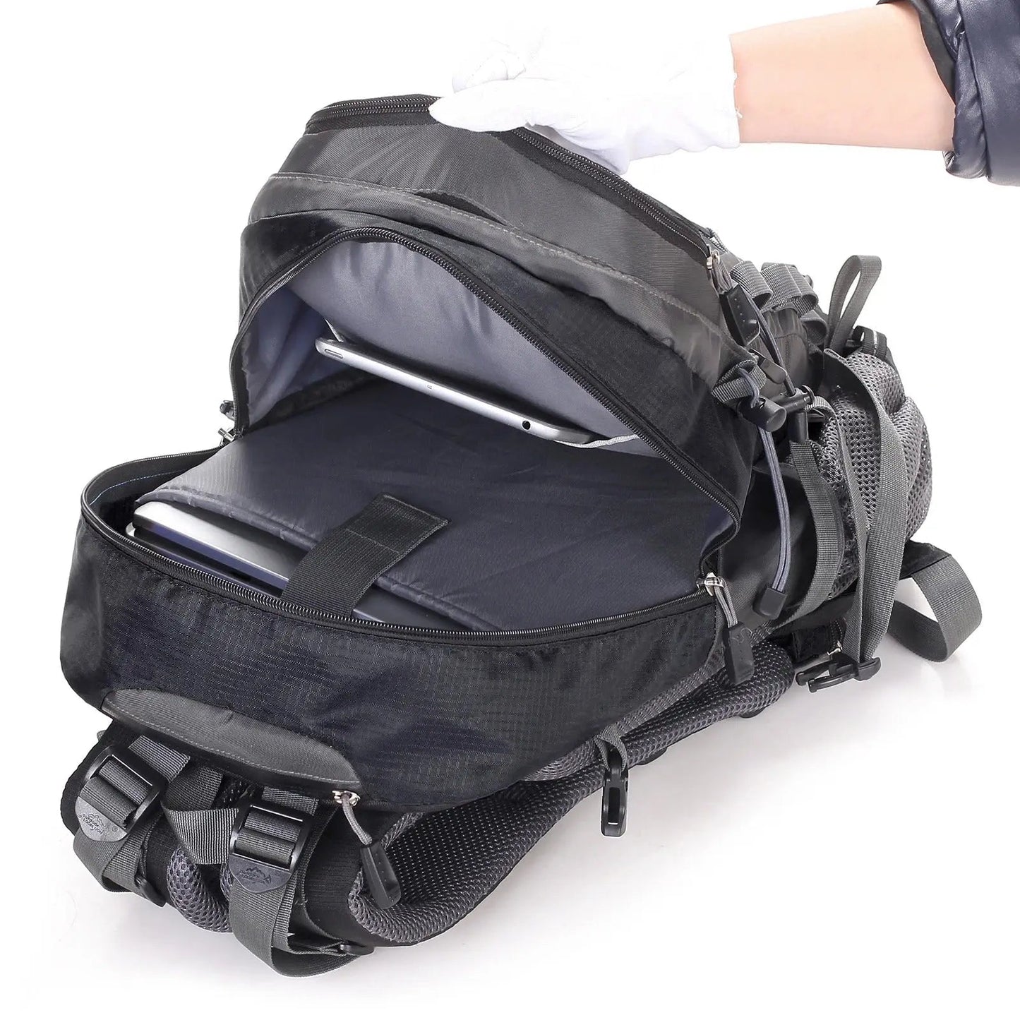 Sac à Dos de Randonnée 70L pour Trekking – Sac de Voyage Imperméable pour Camping Sacs à dos Electro Paris