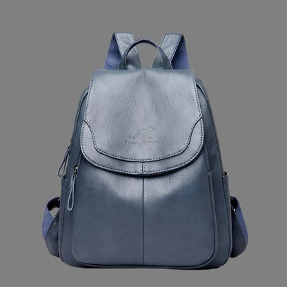 Sac À Bandoulière – Sac À Dos En Cuir Élégant Pour Femmes, Design Pratique Et Sécurisé Sacs à dos pour femmes Electro Paris Bleu clair