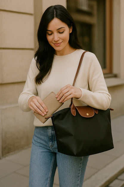 Sac à Main Pliable Imperméable – Sac Élégant et Compact Pour Femme au Quotidien Sacs à main Electro Paris