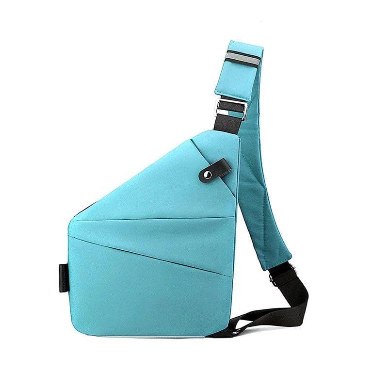 Sac Bandoulière Antivol pour Voyage – Sac de Poitrine Mince et Léger Bagages et accessoires de voyage Electro Paris Bleu