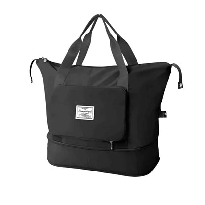 Sac de Voyage Pliable Grande Capacité – Sac de Week-end Extensible avec Sangle pour Valise Bagages et accessoires de voyage Electro Paris