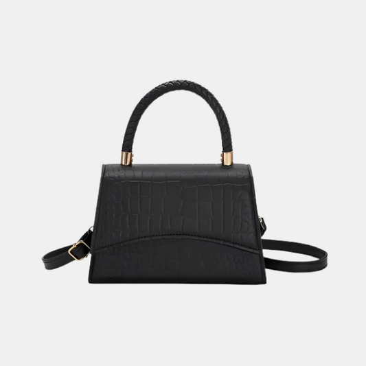 Sac à Main Chic pour Femme avec Poignée – Sac Bandoulière et d'Épaule Polyvalent Sacs à main Electro Paris Noir